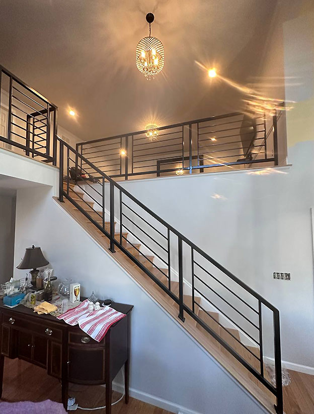 Modern interior staircase design