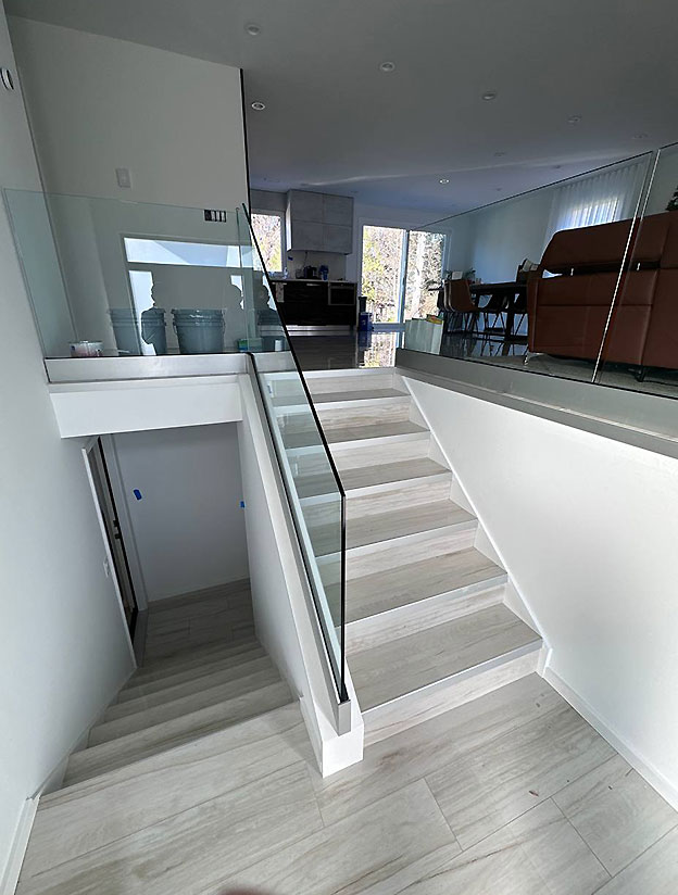 Modern residential staircase